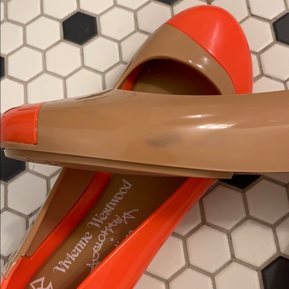 NEW Vivienne Westwood Anglomania + Melissa Flats - Picture 8 of 8